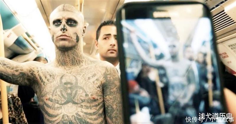 何为艺术他花2亿将“人骨”纹满身体,走红后却选择离开了人世