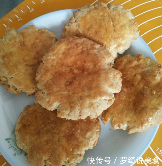 妈妈使用了30年的桃酥配方，教你“2分钟”做桃酥，咬一口酥掉