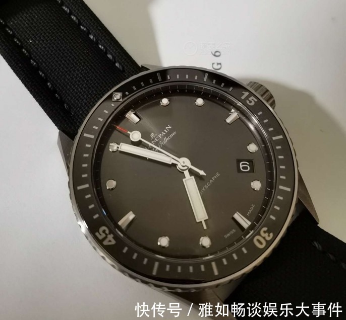 手表|天气越热戴手表的越多,我也不能免俗,解毒宝珀五十噚潜水表