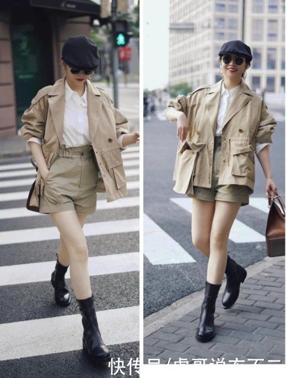 论初春季节风衣的搭配，还是三木最经典，“优雅感”信手拈来