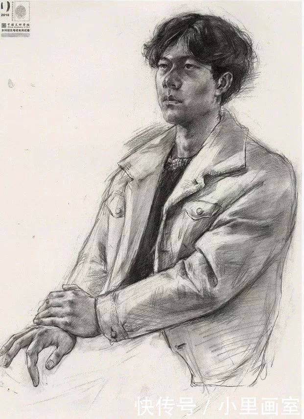 以横构图形|中国美院初试素描考什么?看了你就知道(附近年素描高分卷)