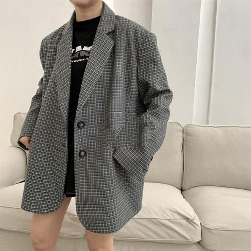 衬衫|经典之格纹元素,复古又时尚,大衣、西装、衬衫走一波!