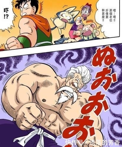 那美克星人|《龙珠》中战力只有139的龟仙人,肌肉状态下能有多强?
