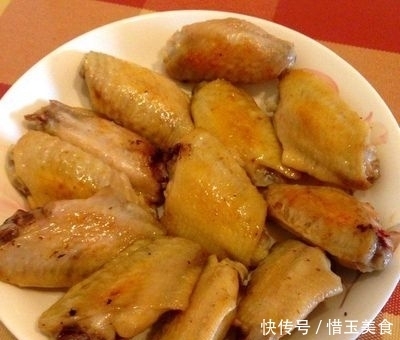 鸡翅|鸡翅不放一滴油,吃的原汁原味,外酥里嫩,20个不够吃,味极棒