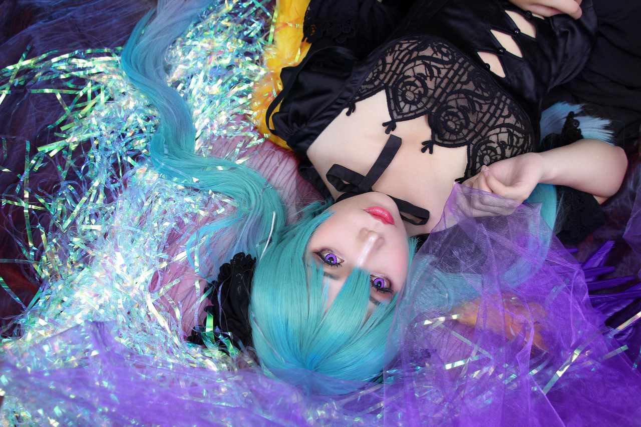 消灭都市手游联动初音未来cosplay