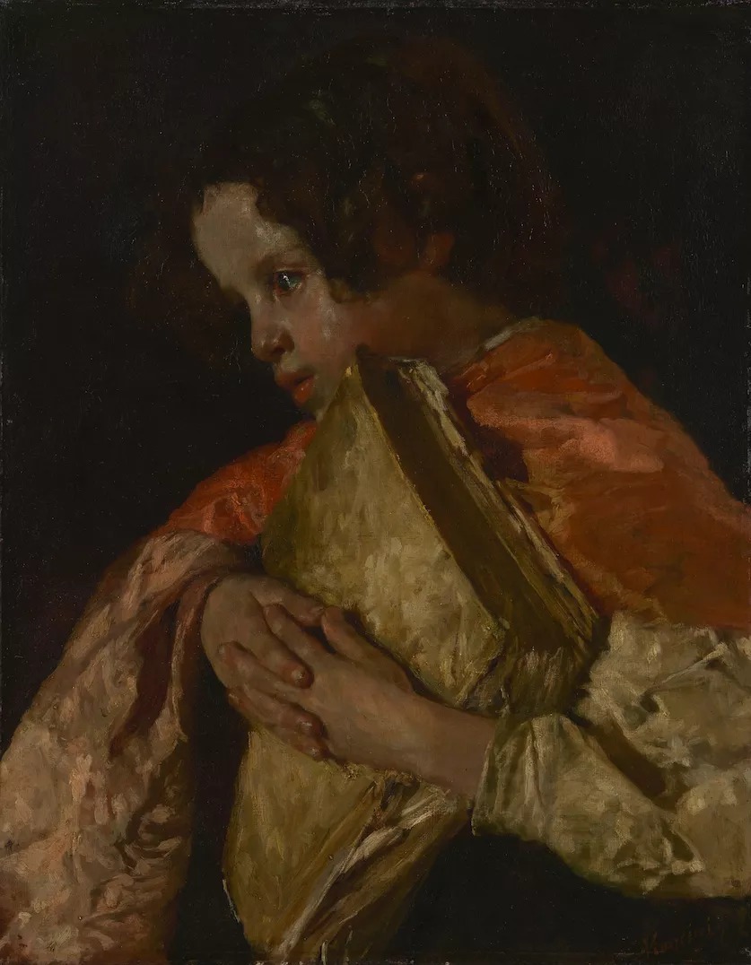 十九世纪!十九世纪意大利现实主义画家曼奇尼