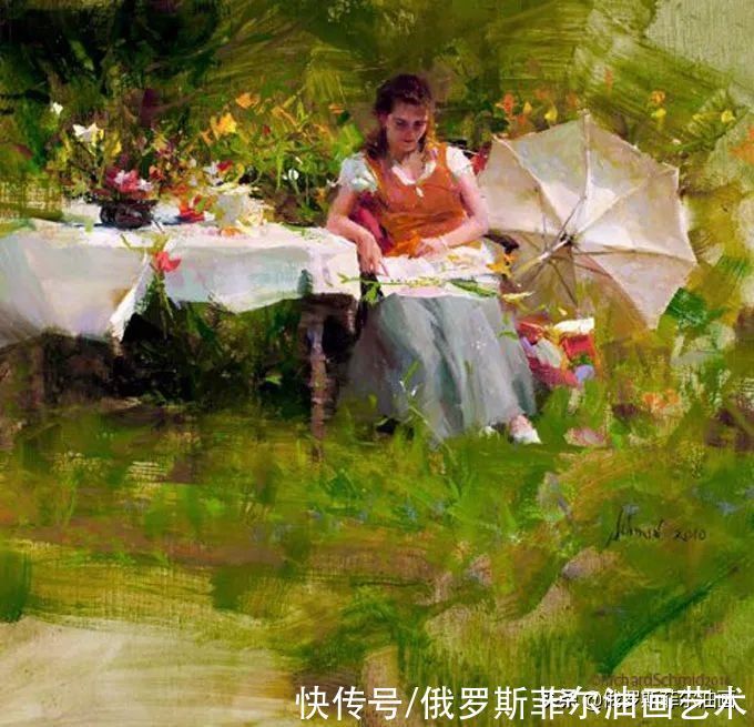 境界|理查德·斯契米德他把绘画作品,画到这个境界,真心的厉害