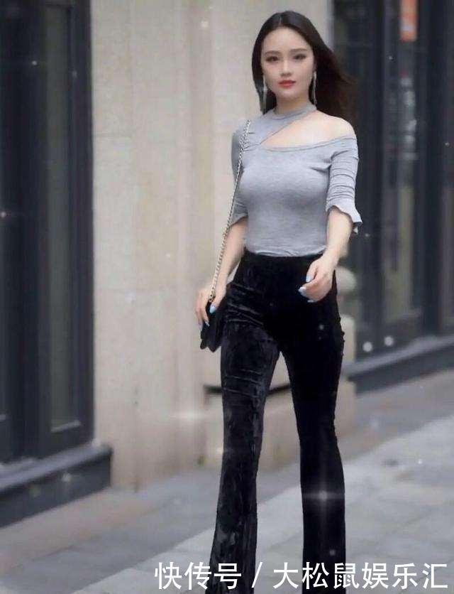 打底裤|瑜伽裤穿搭会显得脸型很好，时尚又显瘦的利器，搭配出不同风采