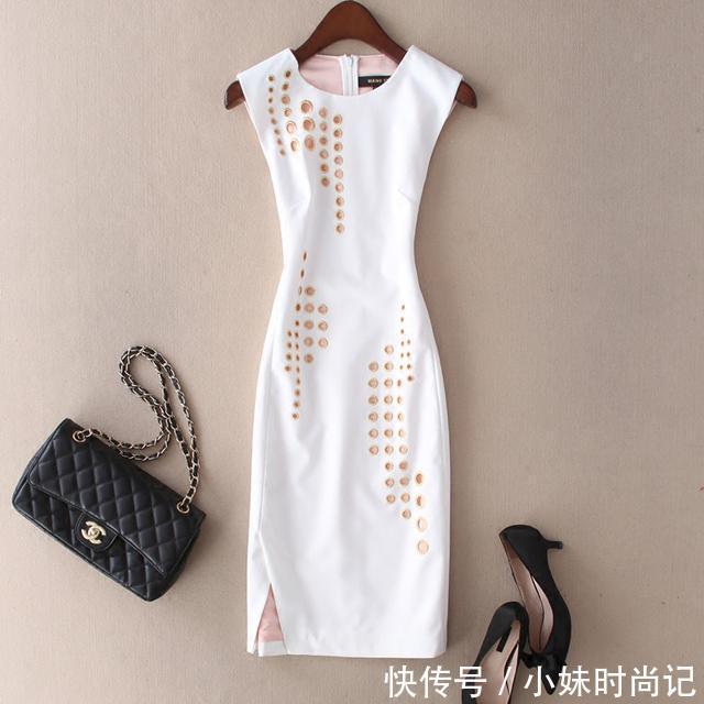 时尚|论时髦和显瘦,我只服收腰修身款裙子