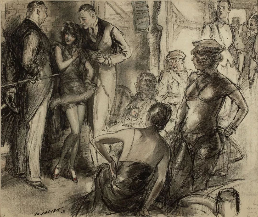 上流社会@美国最伟大的插画家,记录了上流社会的男男女女纸醉金迷的情景