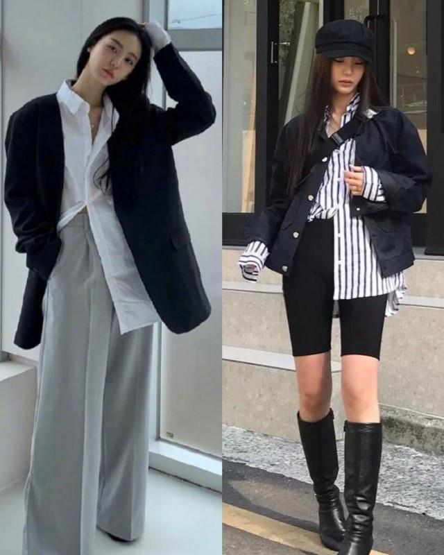 穿搭 恍然大悟,今秋衬衫不用塞裤腰了!掌握“韩系穿法”,简单但高级