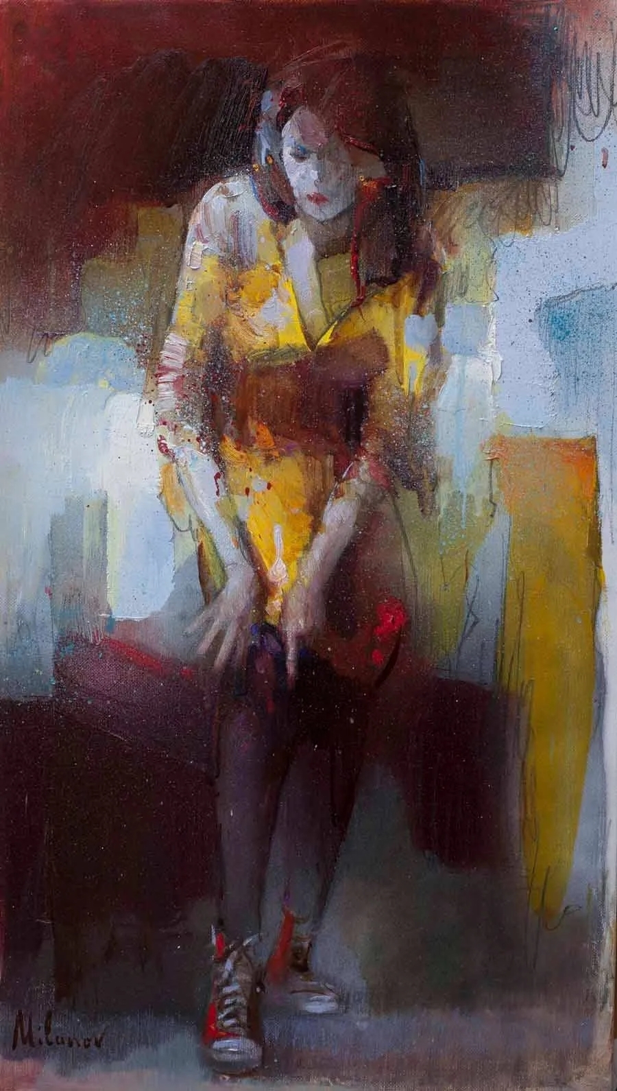 艺术家&塞尔维亚绘画:这样的画风和笔触,太让人喜欢了!