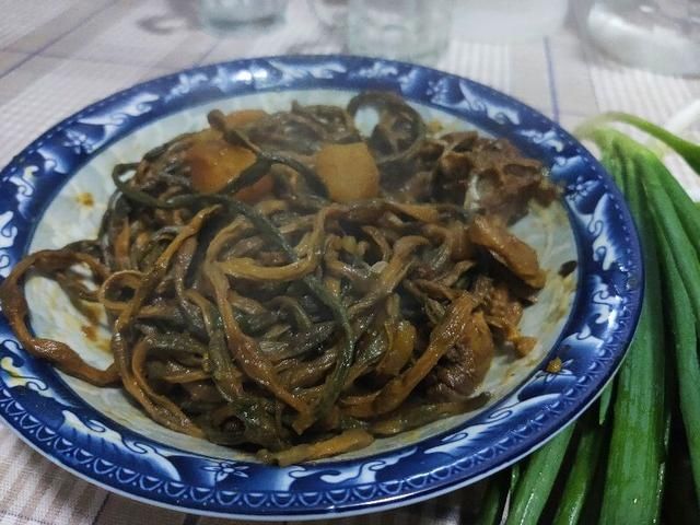 一碗干豆角炖土豆，一份浓浓的乡愁