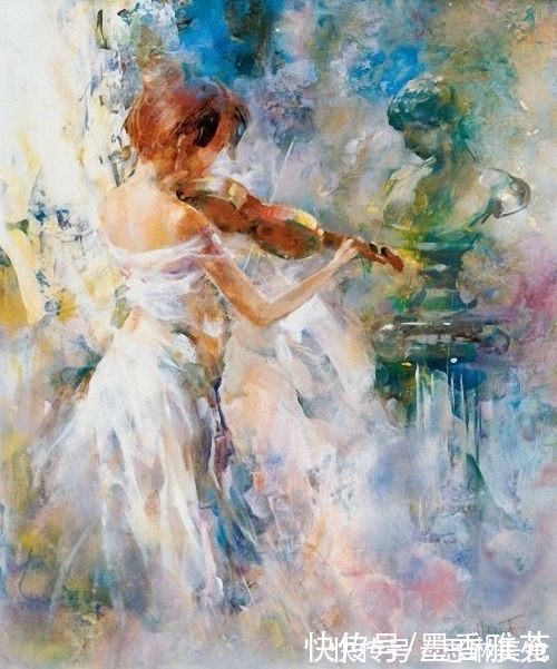 威廉#荷兰画家威廉 汉雷斯笔下充满冲击力的水彩人体画,太诱人