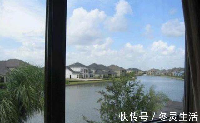 中国文化|参观姚明在美国的家,旁边有一个大湖畔,出行是用宝马为代步工具