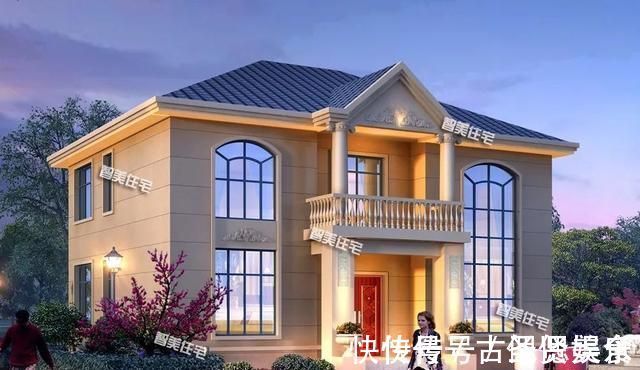 美的眼睛|很漂亮的两款别墅户型,每栋造价23万左右,看一次心动一回