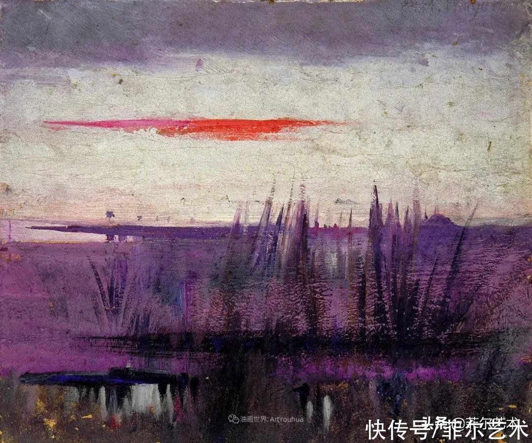 人物|空灵的天使，精美绝伦~雅培·翰德逊·泰勒女性人物油画作品欣赏