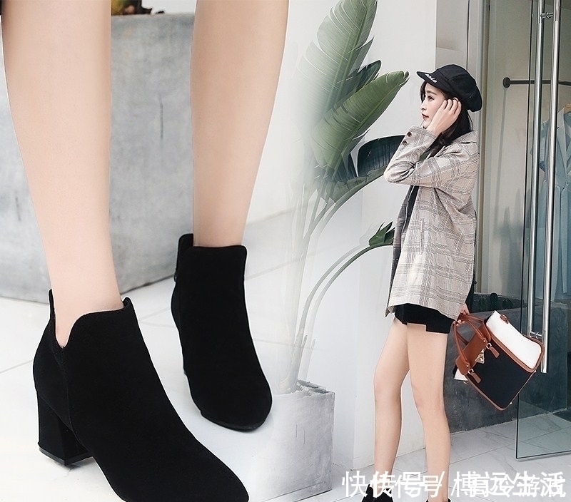 绒面 女人身材丰满,就要穿这种高跟鞋,性感妩媚,显高显瘦,贼美