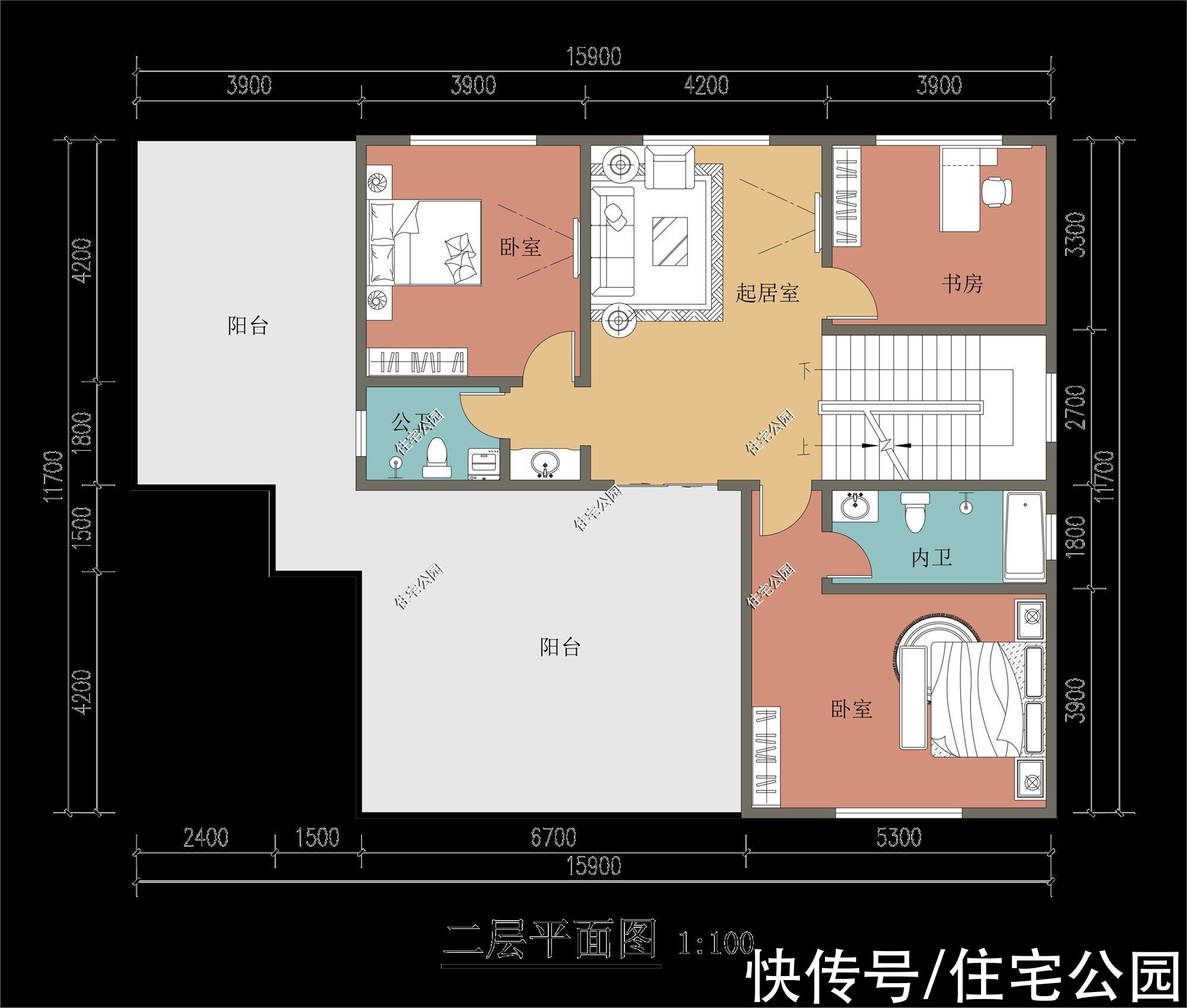 棋牌室|推荐10套带棋牌室的农村住房，农村住房这样建，舒适又安逸