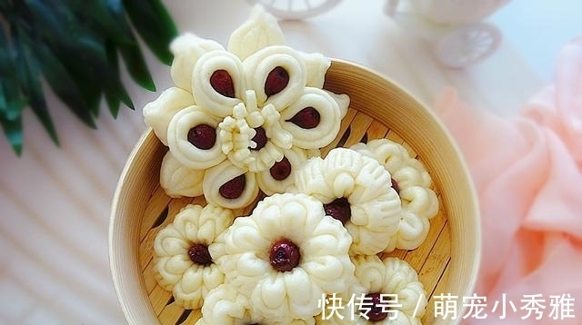 用一根筷子就能完成的枣花馒头,做法真简单,寓意吉祥又美好!