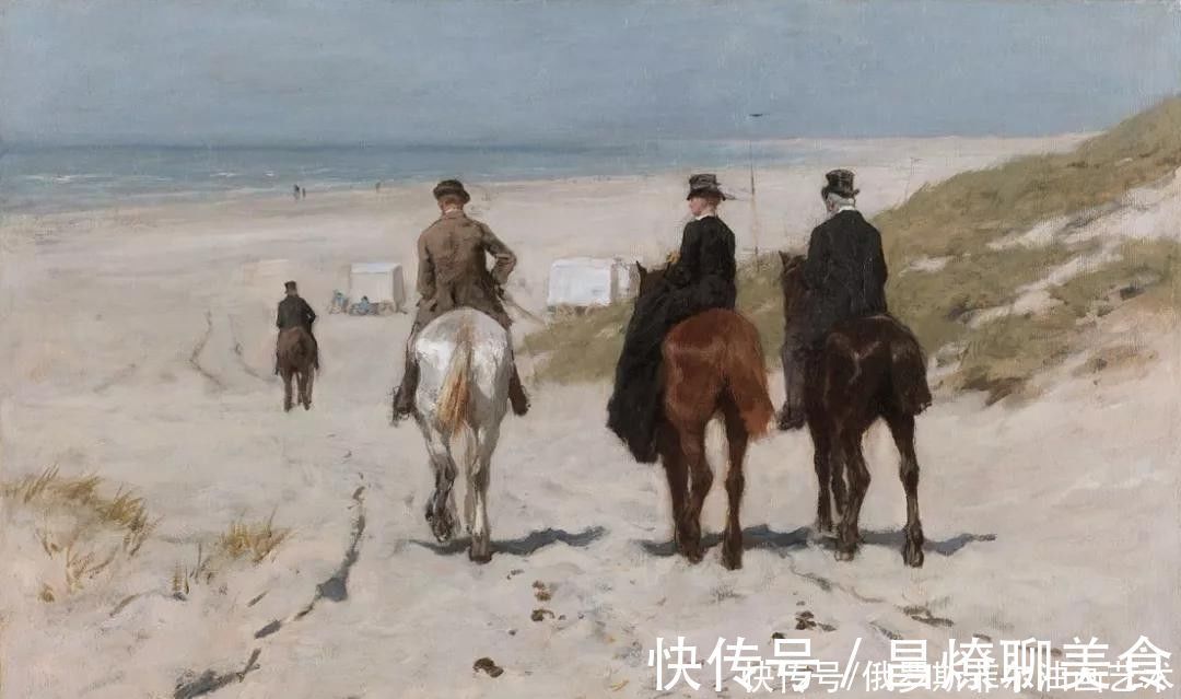 莫夫@荷兰画家，海牙画派的代表人物~梵高妹夫的风景油画作品欣赏