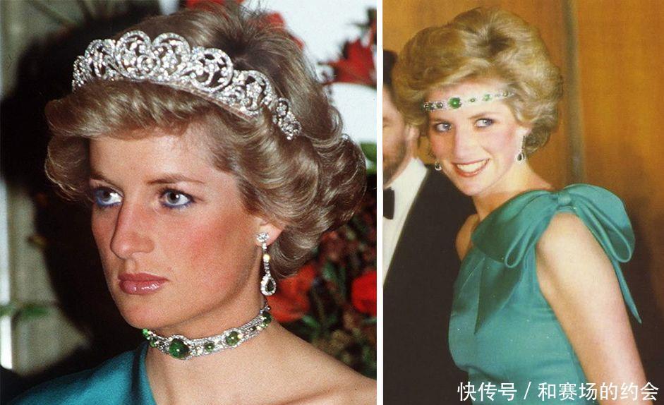 风华正茂的美人与珠宝更配“英伦玫瑰”戴安娜戴珠宝的样子真美