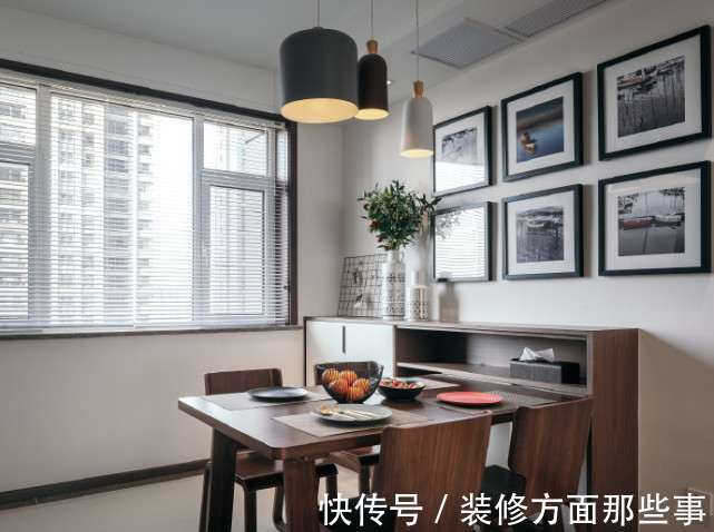 背景墙|153平现代风四居室,原木色+白色令空间蔓延着冷暖和气