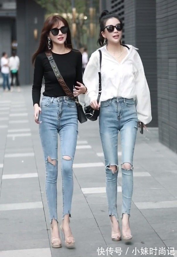 搭配|衣品不够好,就选修身牛仔裤,让你轻松应对日常穿搭