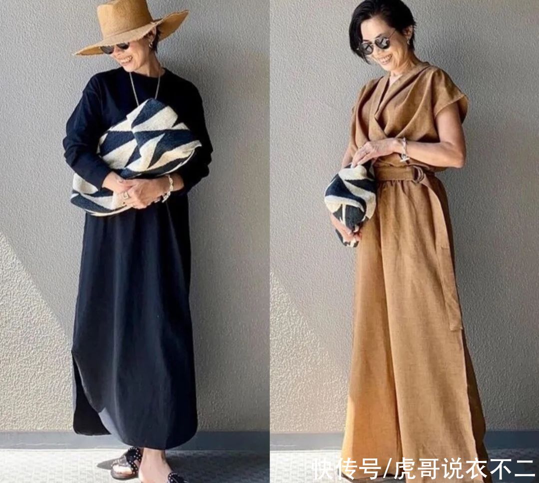 衬衫|女人年近60少穿“大红大绿”，学日本博主这么穿，简约大方又年轻