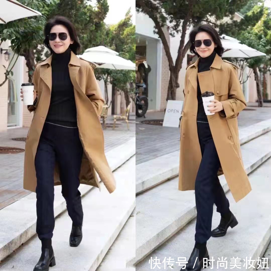 时尚|60岁女人秋冬别穿小白鞋,有这双短靴就够了,万能百搭又洋气