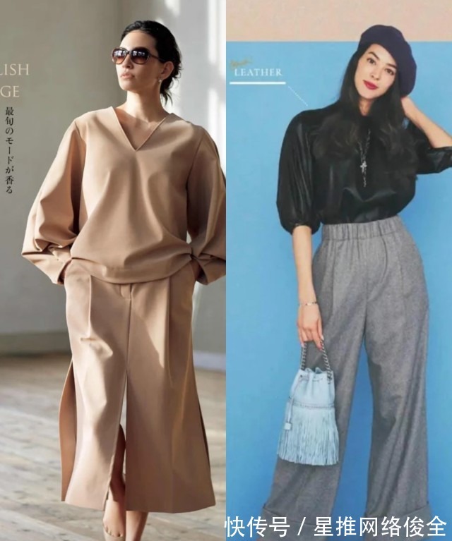 t恤|这才是中年女人该有的秋季穿搭，优雅又体面，3个技巧为气质加分