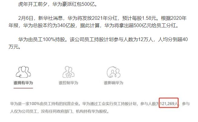 富裕|这就是任正非的格局，华为业绩下滑严重，仍给员工派发500亿分红