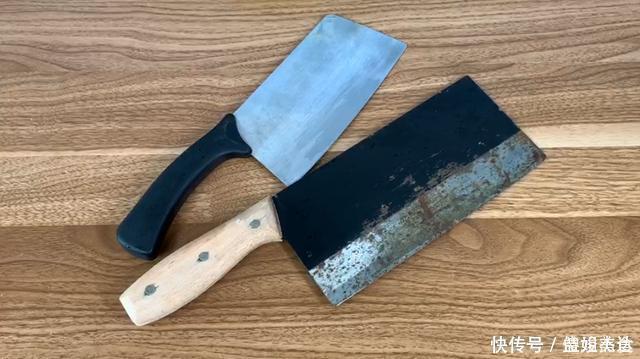 磨菜刀，10个人9人错，用这方法，菜刀立马锋利，比磨刀石还好用