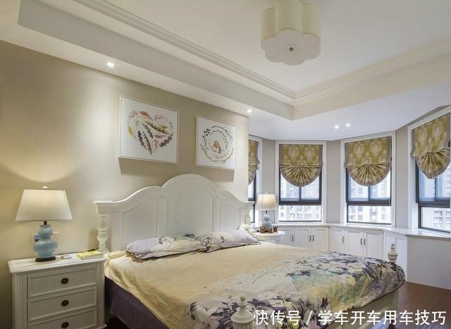 次卧|晒晒140平简美新家，改了三个阳台还不够，又将次卧做成衣帽间！