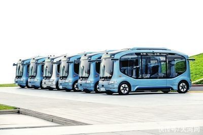 郑州|郑州自动驾驶巴士批量上线，在开放道路运行尚属我国首次