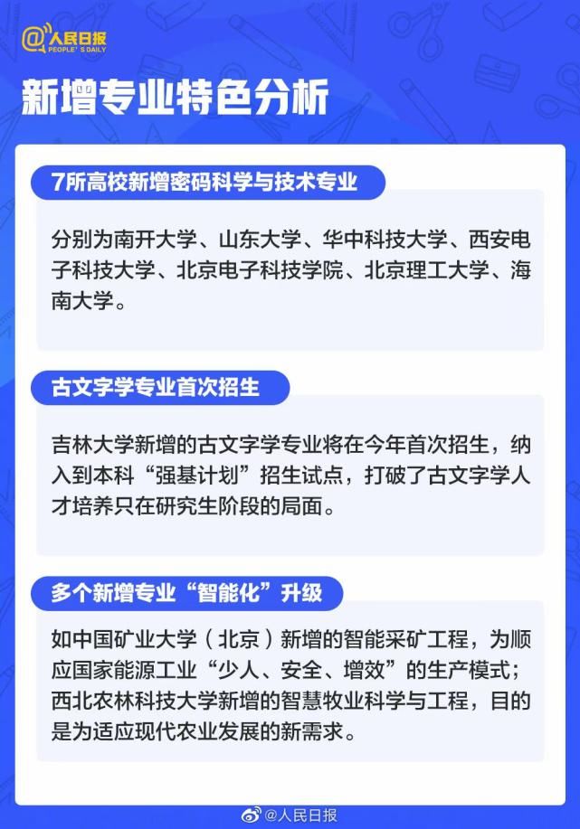 专业|教育部公布37个本科新增专业！这些国家紧缺专业你都了解吗？