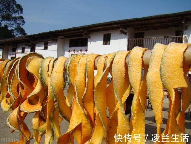 南瓜干|农村五种蔬菜晒干后，比新鲜的还好吃，城里买不到，炖肉吃超香