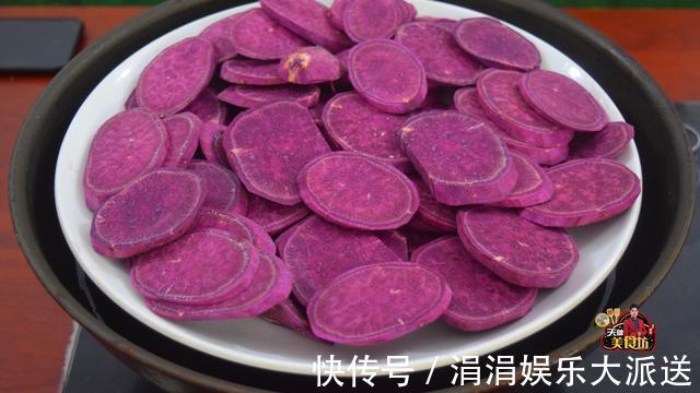 妈妈教我的紫薯糯米糍粑，做法和配方全在这里，你也做来试试看吧