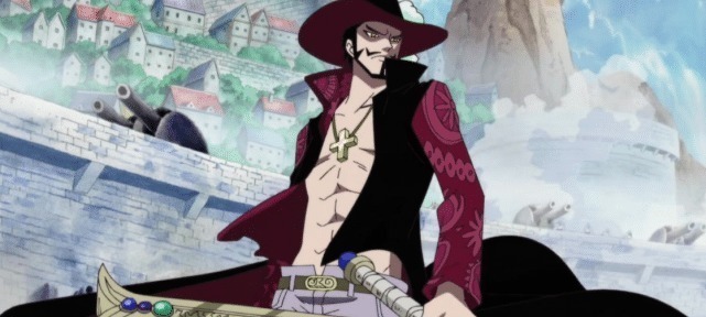 米霍克|海贼王世界最强四大剑豪,一把黑刀足以可以震慑众人