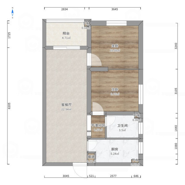 餐厅|60平硬装简洁大气,软装色调柔和温馨,理想中家的样子