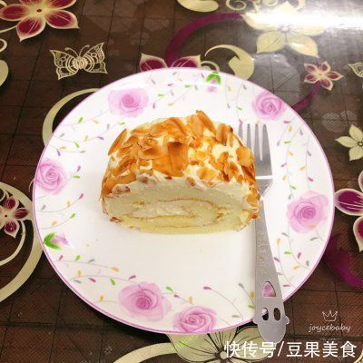 黄油|咸奶油蛋糕卷在家做，美味又营养，轻松又简单