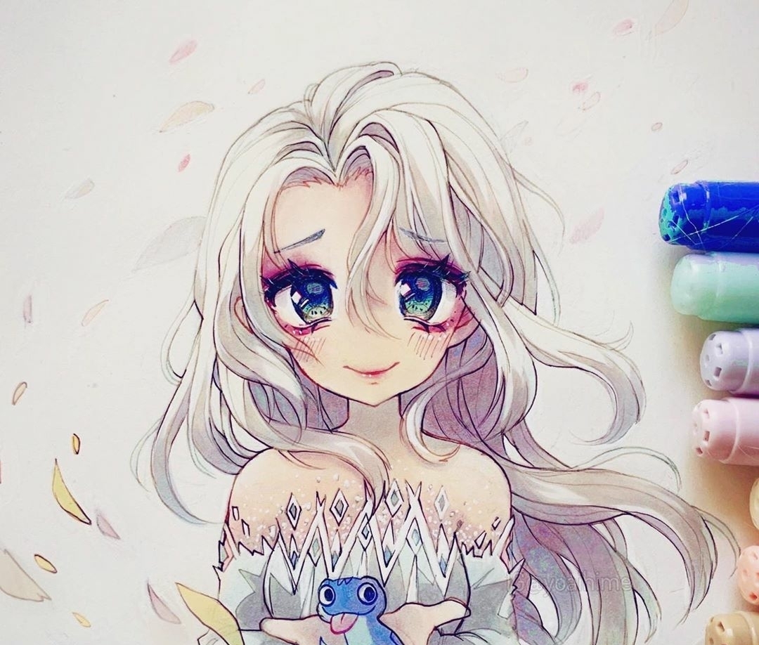 素材|马克笔动漫人物素材资料库,总有一张心仪的!