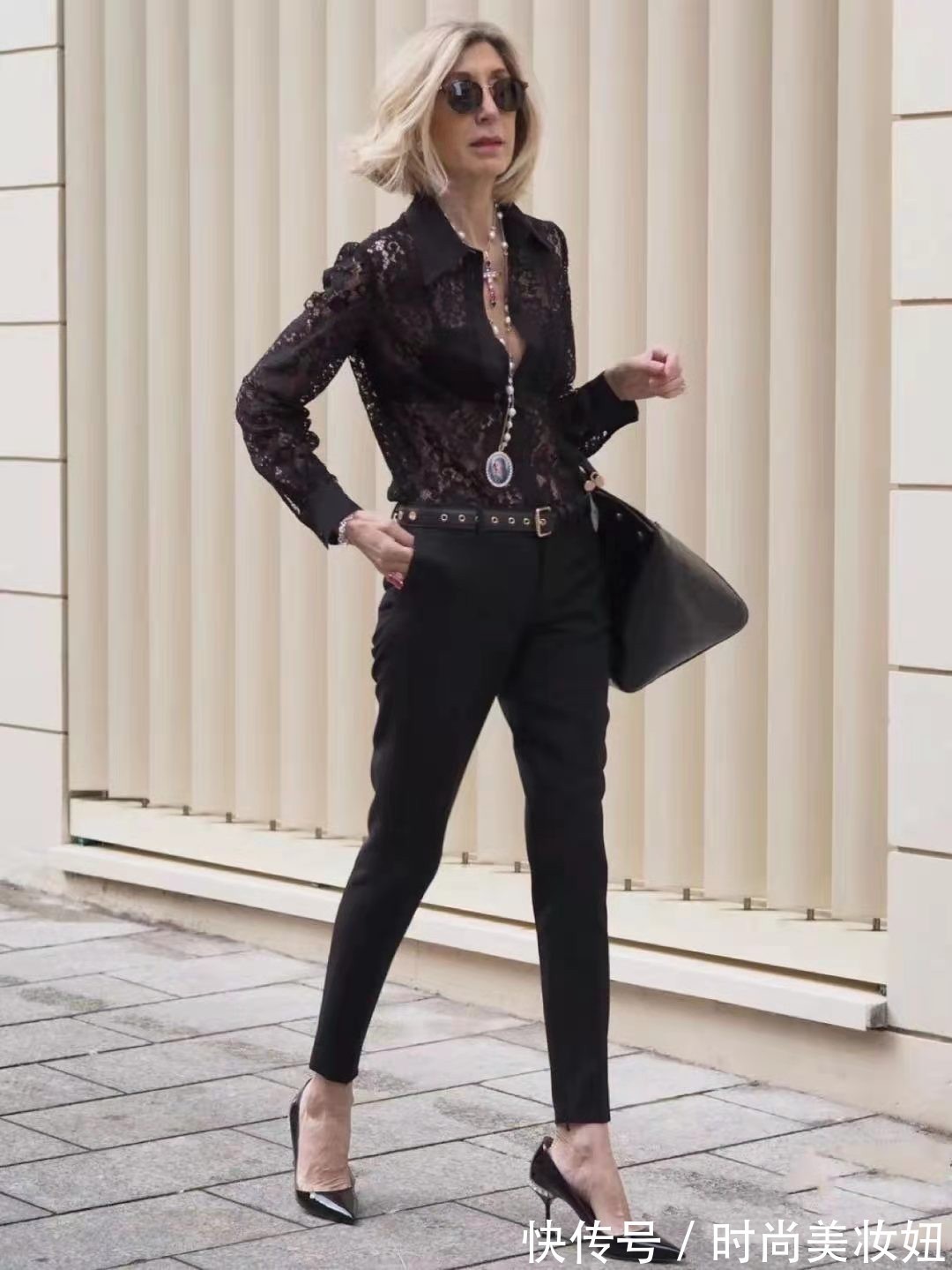 穿搭|有气质的女人穿衣都不会太复杂,学50岁“姐姐”穿搭,气质又高级