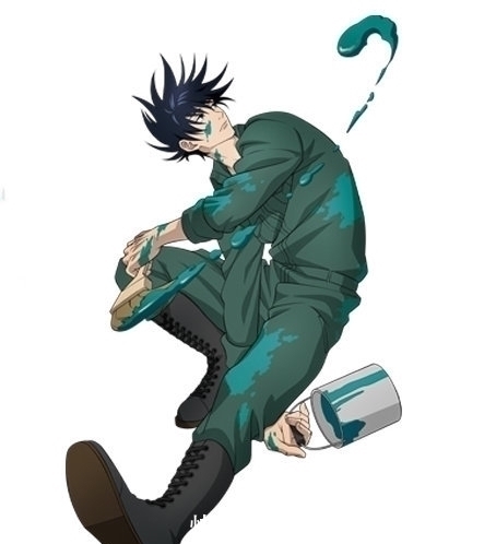 刷子|咒术回战刷漆,虎杖刷得好开心,五条悟老师的头发可以直接当刷子