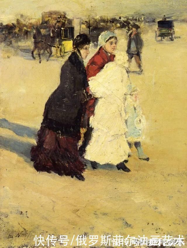 de&意大利大画家德·尼蒂斯的油画作品，莫名的好看，耐看，非常喜欢