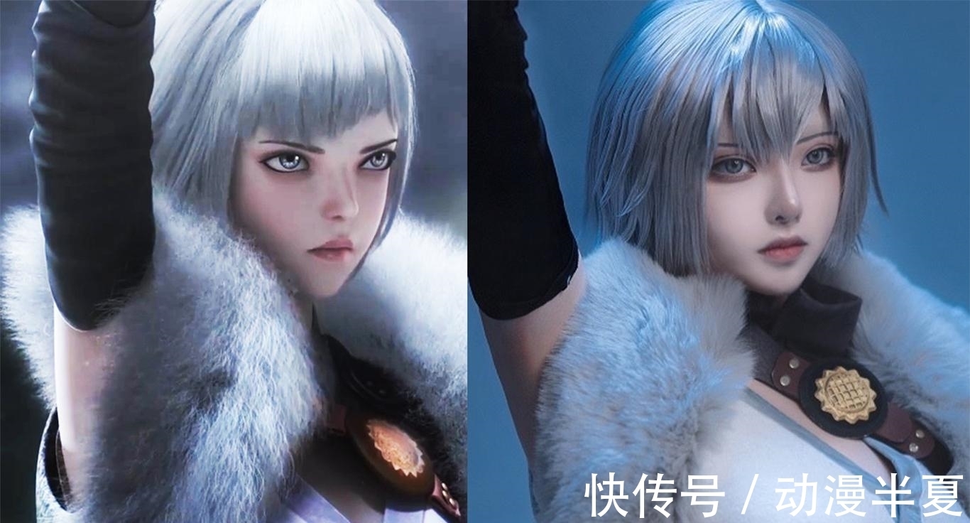 手办|小姐姐们COS《灵笼》白月魁,秒碎次元壁,这是真人版手办吧?