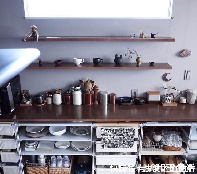 收纳|她家的厨房,井井有条,每个家居细节都处理得细致周到,受益匪浅!