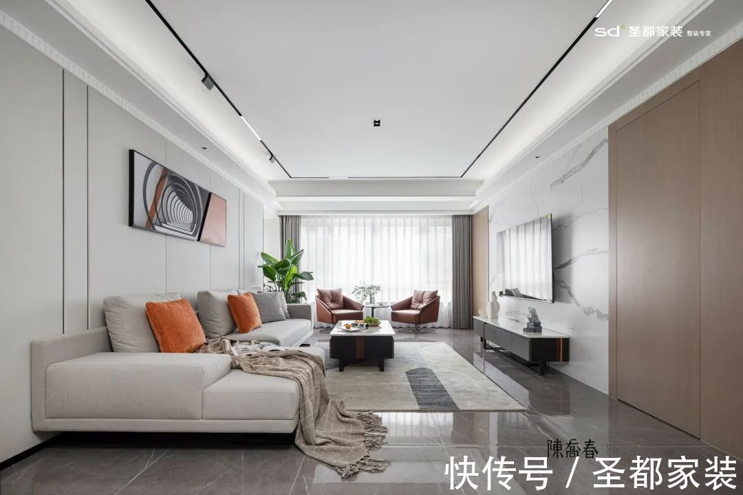 吊顶|既好看又实用的客厅装修全攻略,邻居看了都眼红!