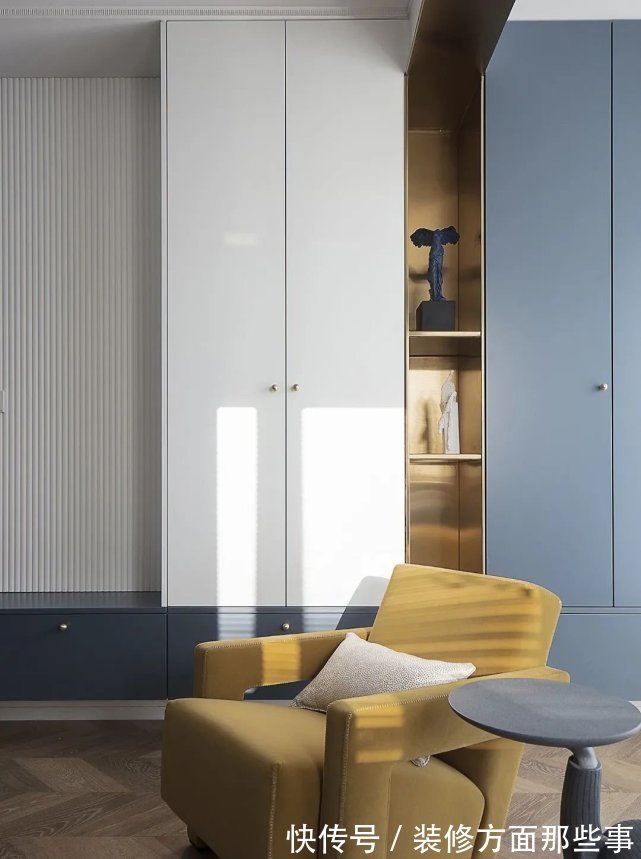 收纳|76㎡轻奢欧式风,复古又优雅,小户型也能这么上档次!