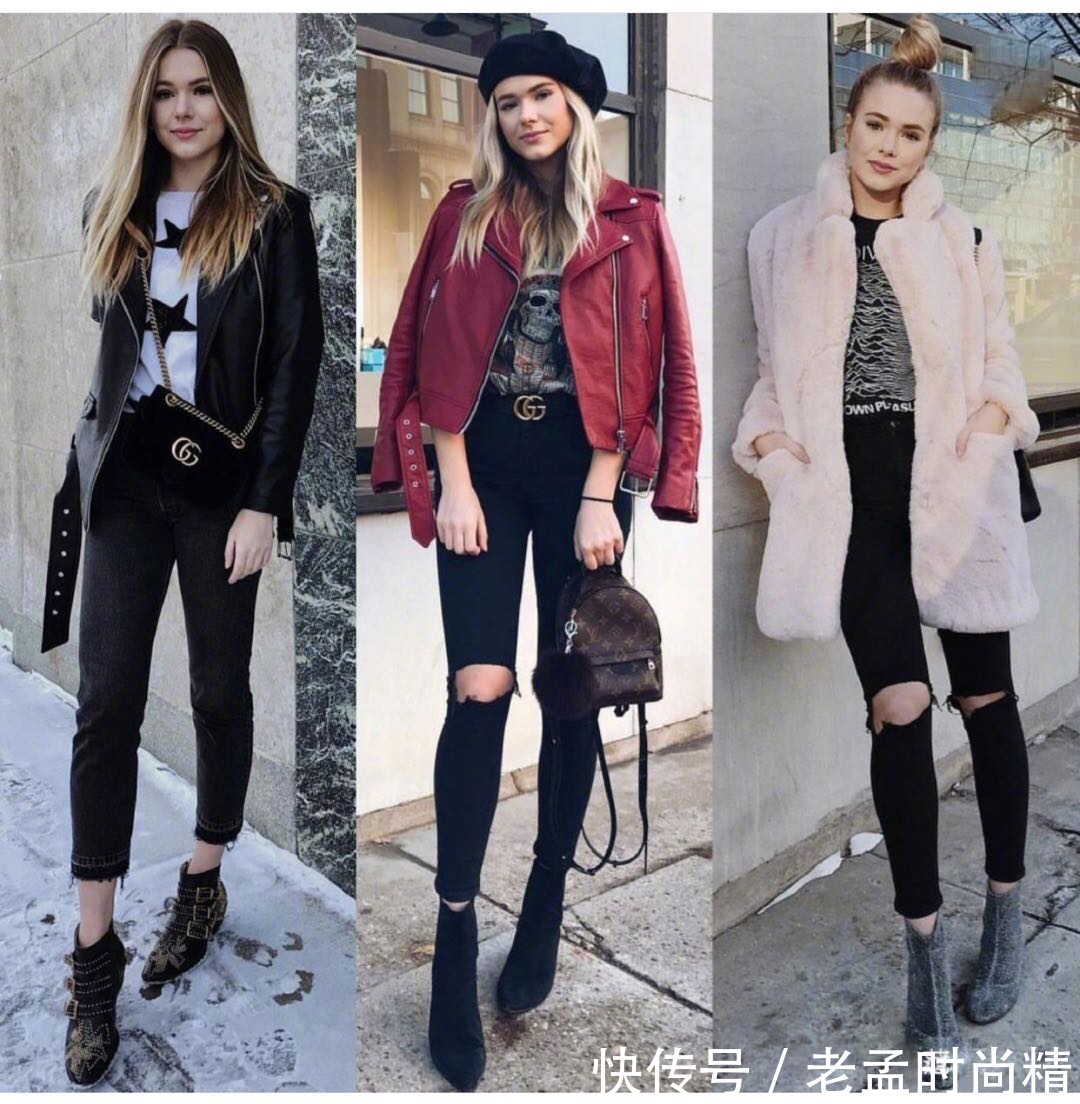 秋冬 换季穿衣太纠结?可盐可甜的秋冬穿搭,颜色搭配很值得借鉴